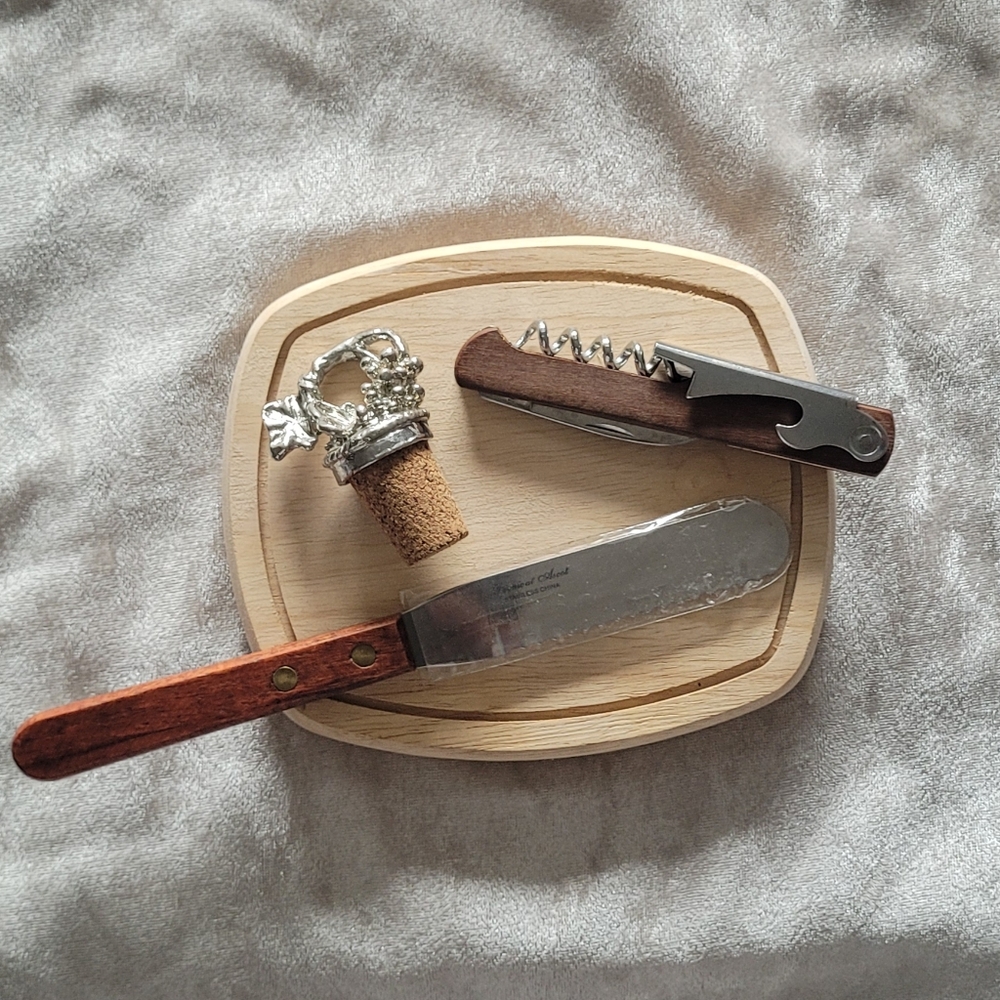 Mini Wine & Cheese Service Set